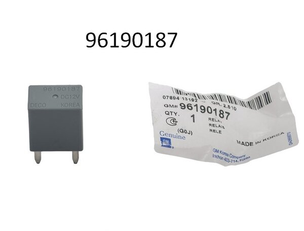 ≡ Реле фар противотуманных Дэу НУБИРА 96190187-OEM (Sinwon